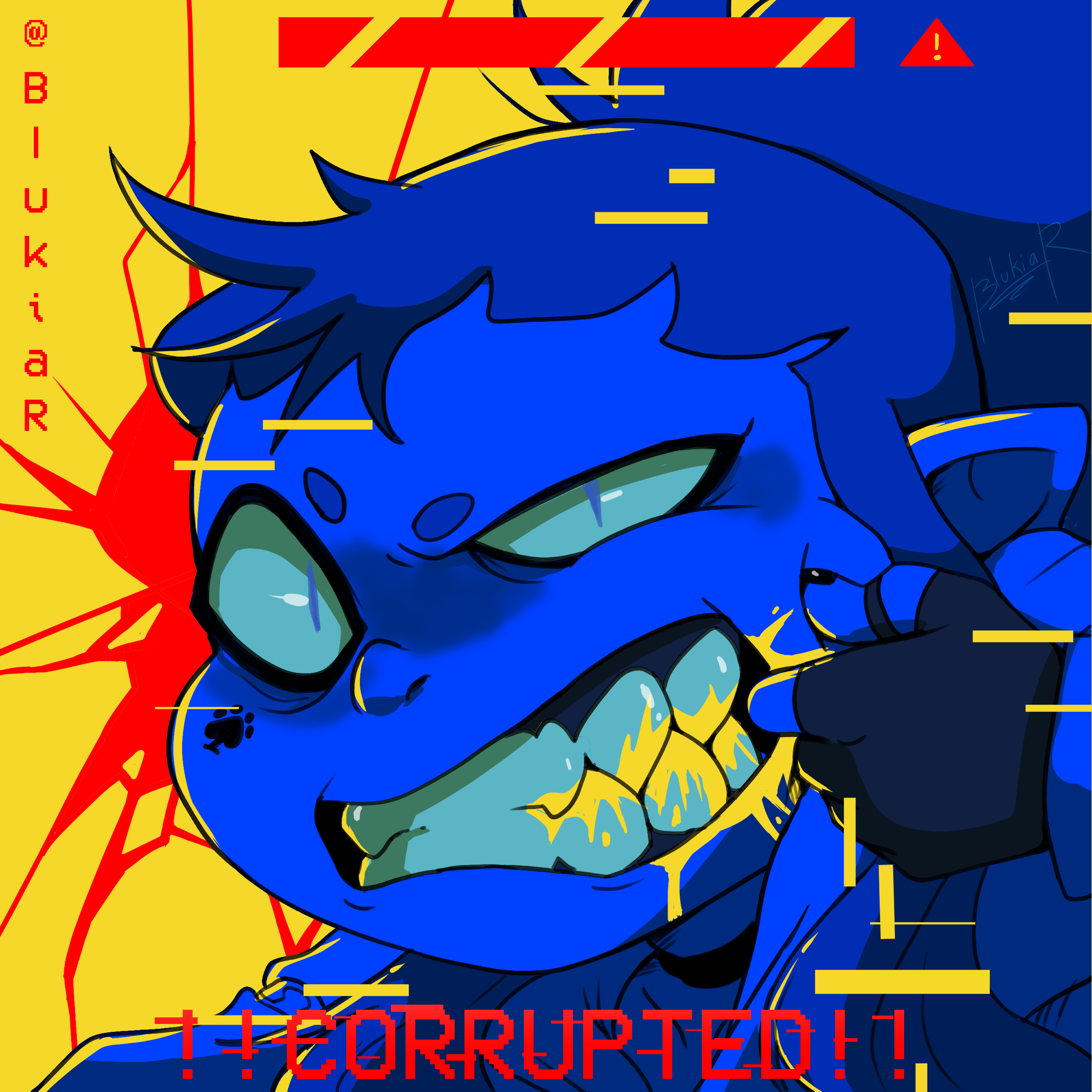 corrpted blu